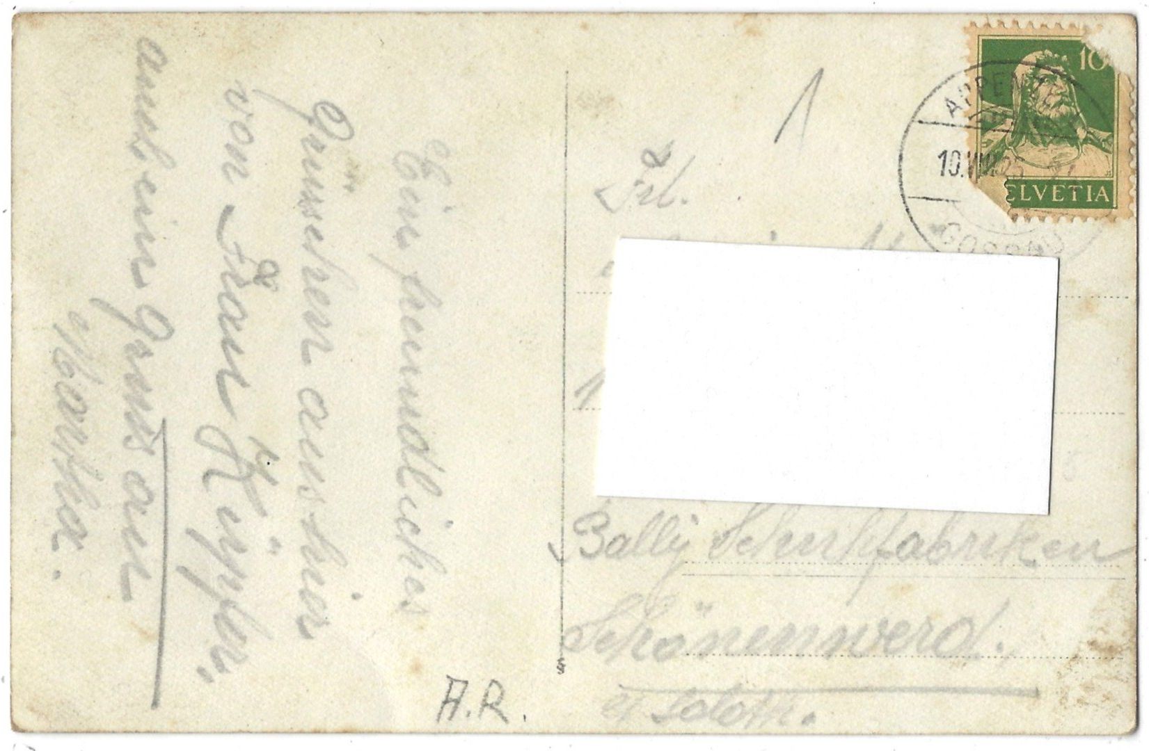 Cartoline postali: U r n ä s c h – Usato da Bütschwil venduto da Jackson1A 1