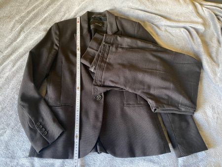 Vintage Mango/MNG Anzug Set Blazer & Hose, braun, Gr. 42