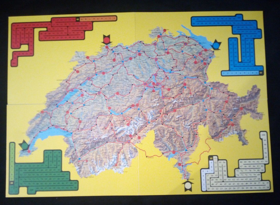 Spiele: Schweizer-Reise Gesellschaftsspiel SILVA Vintage 1979 – Gebraucht aus Werdenberg von EXA-Secondhand 1