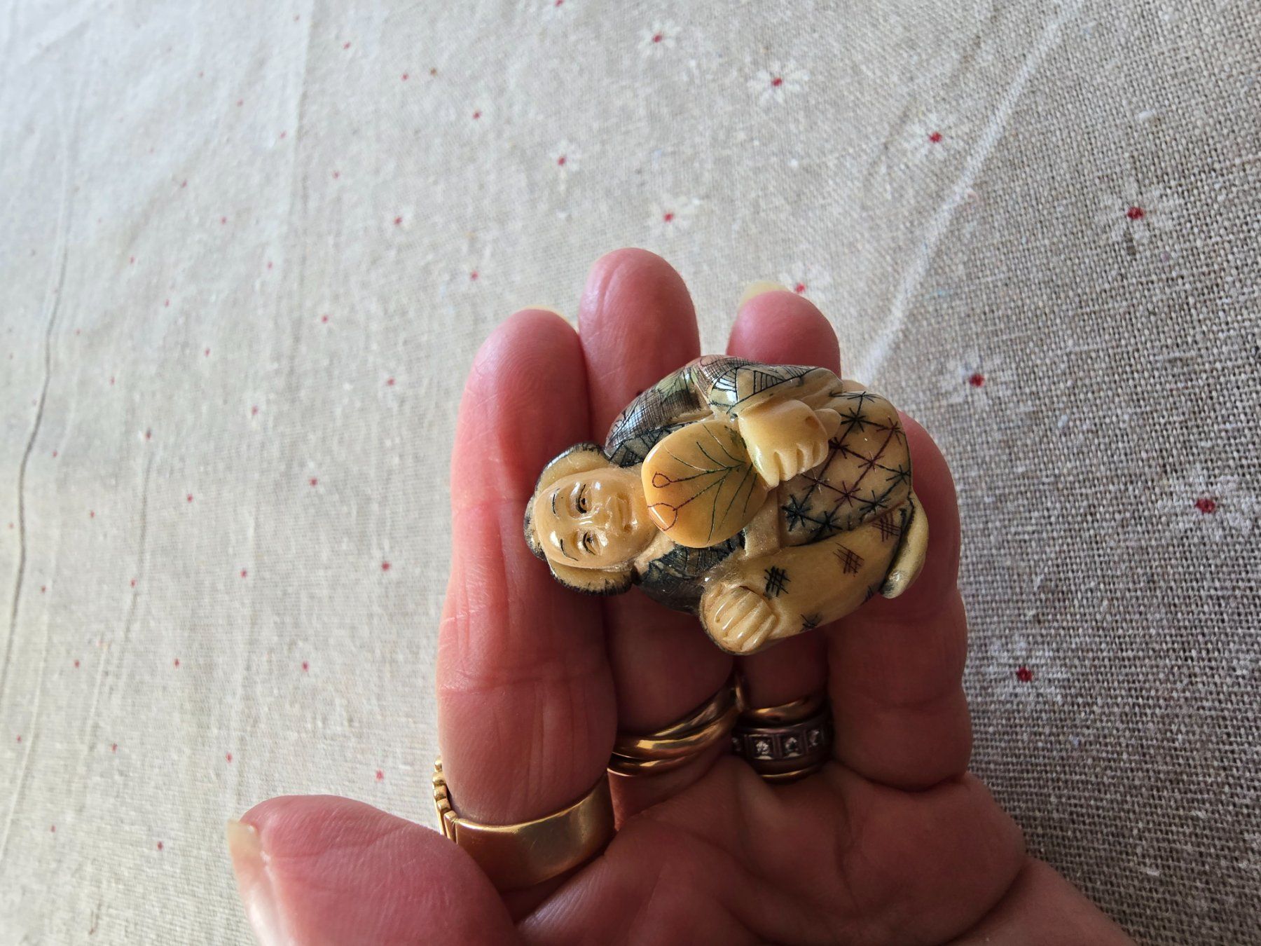 Statuette: Netsuke aus Japan TAGUA NUSS – Usato da Bottmingen venduto da sandy_2 6