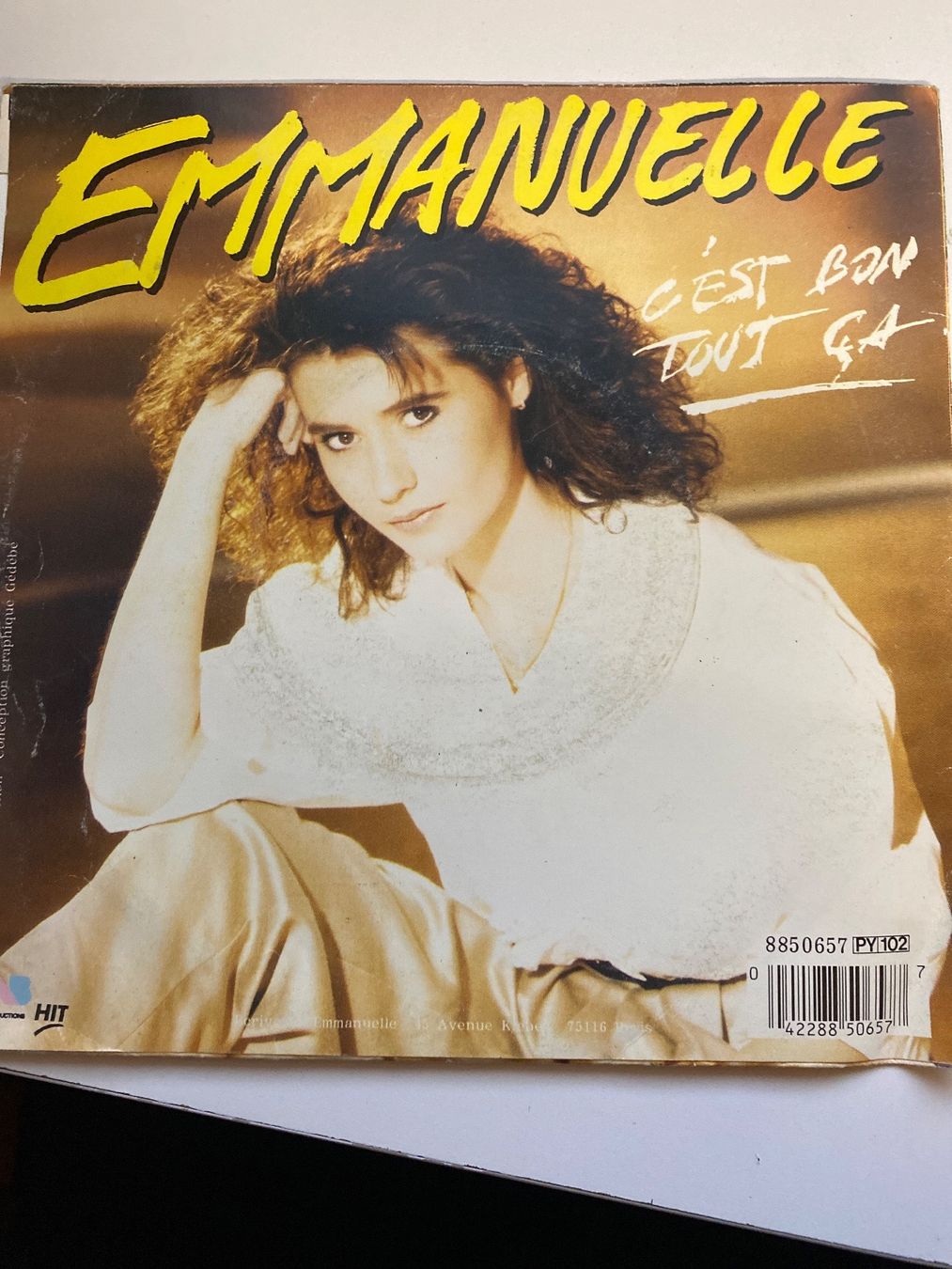 Dischi in vinile: EMMANUELLE - PREMIER BAISER - 45 tours – Usato da Le Brassus venduto da cinema13 1