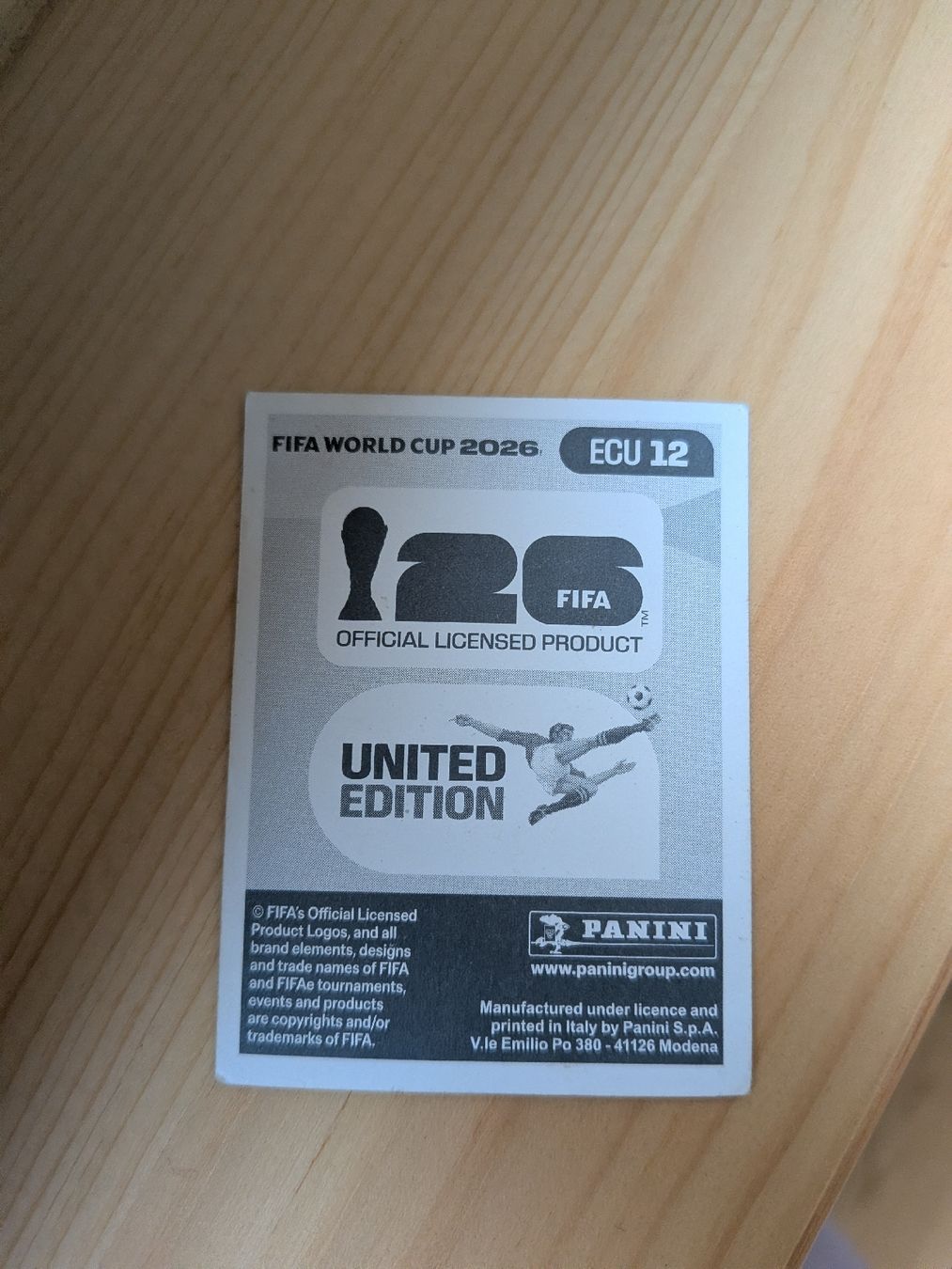 Panini Carte collezionabili: Panini Bild ECU 12 – Usato da Eschenbach SG venduto da SanFranciscoCalifornia 1