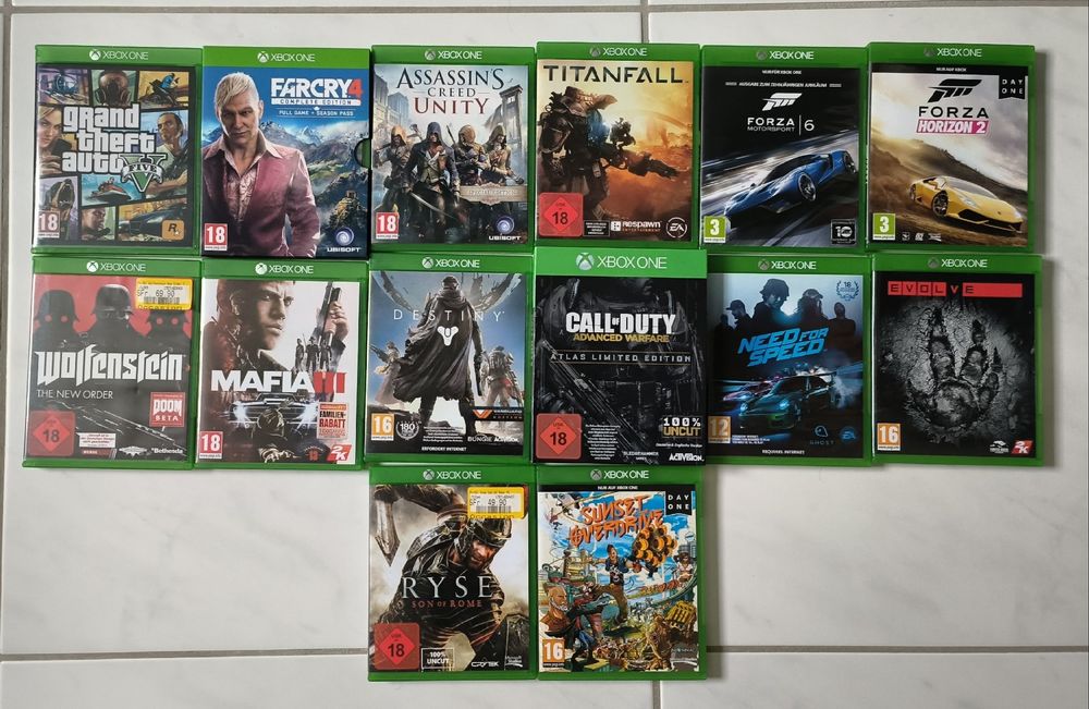 Lot De 10 Jeux PS3 - Inclut GTA, Call Of Duty, Assassin's Creed, Far Cry, NFS... - Bon état Général