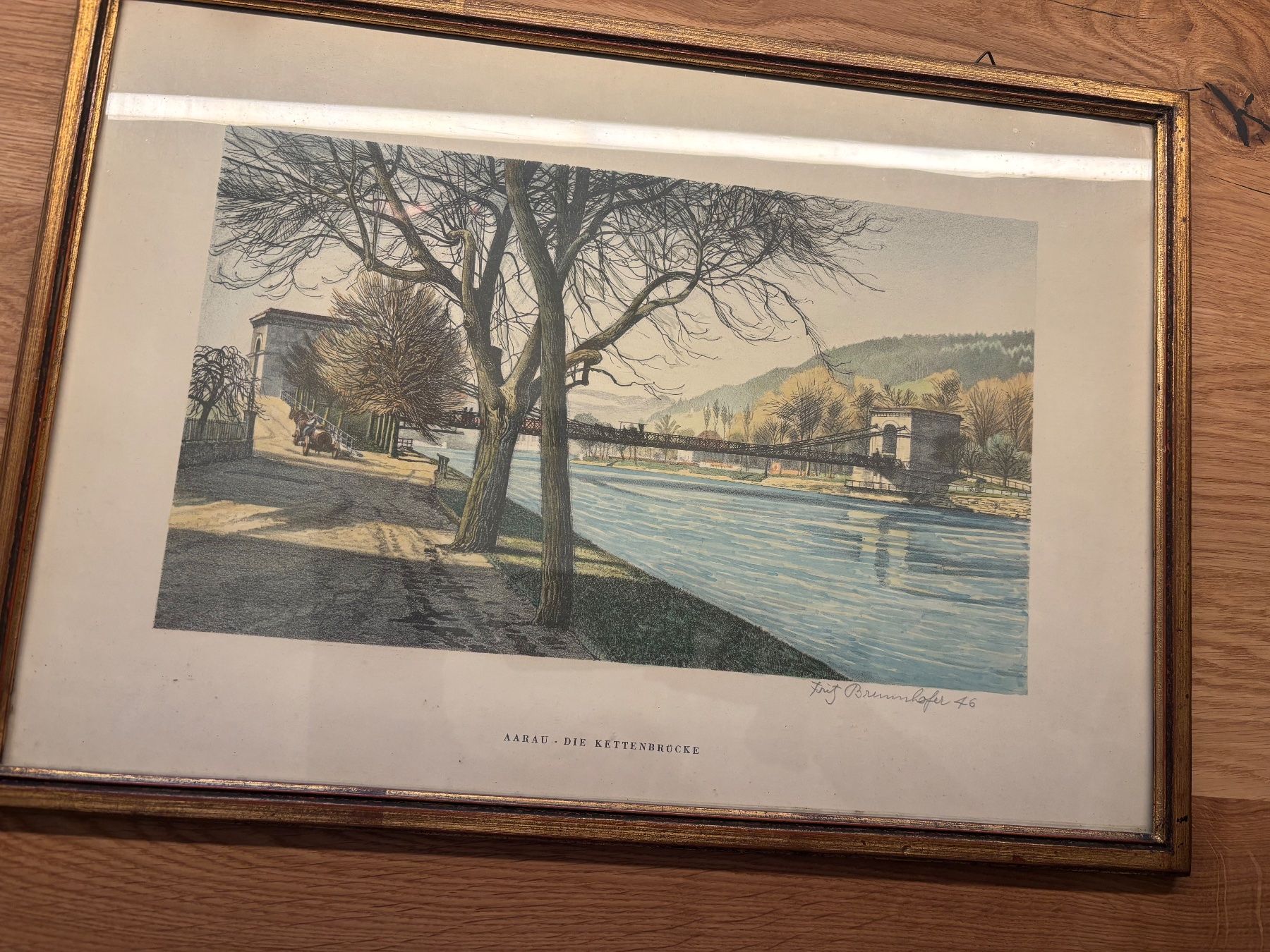 Foto & Immagini: Antike Bilder - Aarau - 2Stk – Usato da Aarau Rohr venduto da Miga5