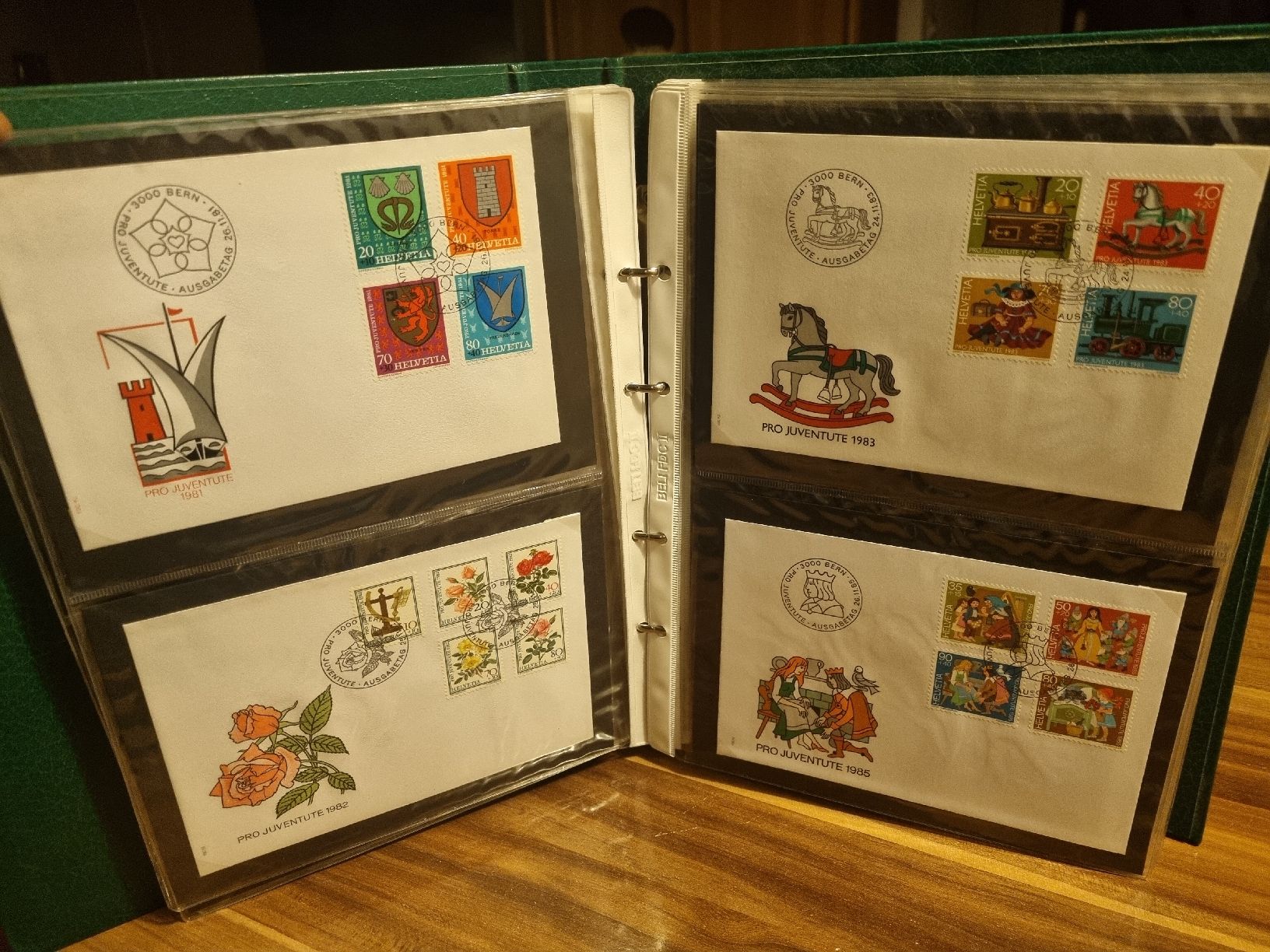 Enveloppes & pochettes d'envoi: FDC MIT BRIEFMARKEN – D'occasion à Ostermundigen par vintage60 5
