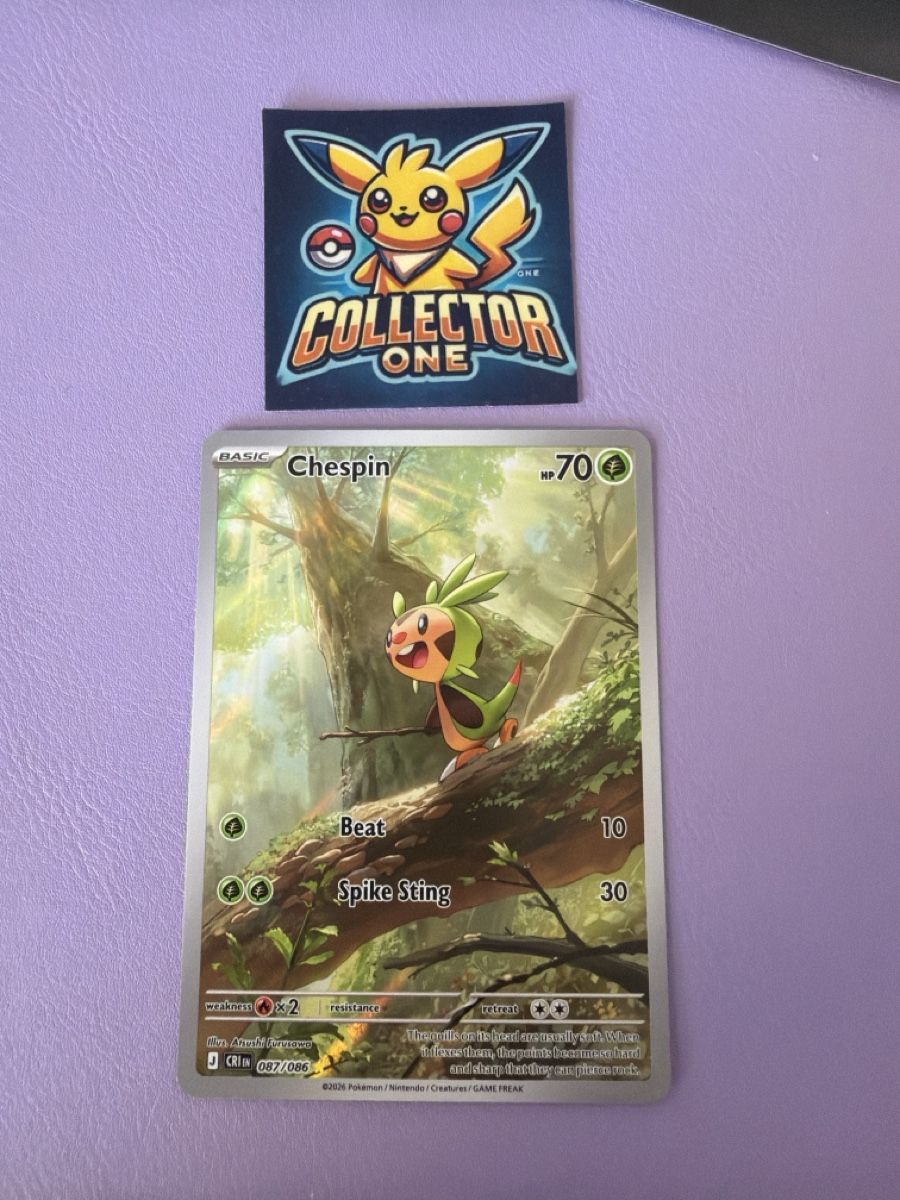 Pokémon Carte collezionabili: Pokemon Illustration Rare Chespin Mega süss – Nuovo (secondo la descrizione) da Lommiswil venduto da CollectorOne