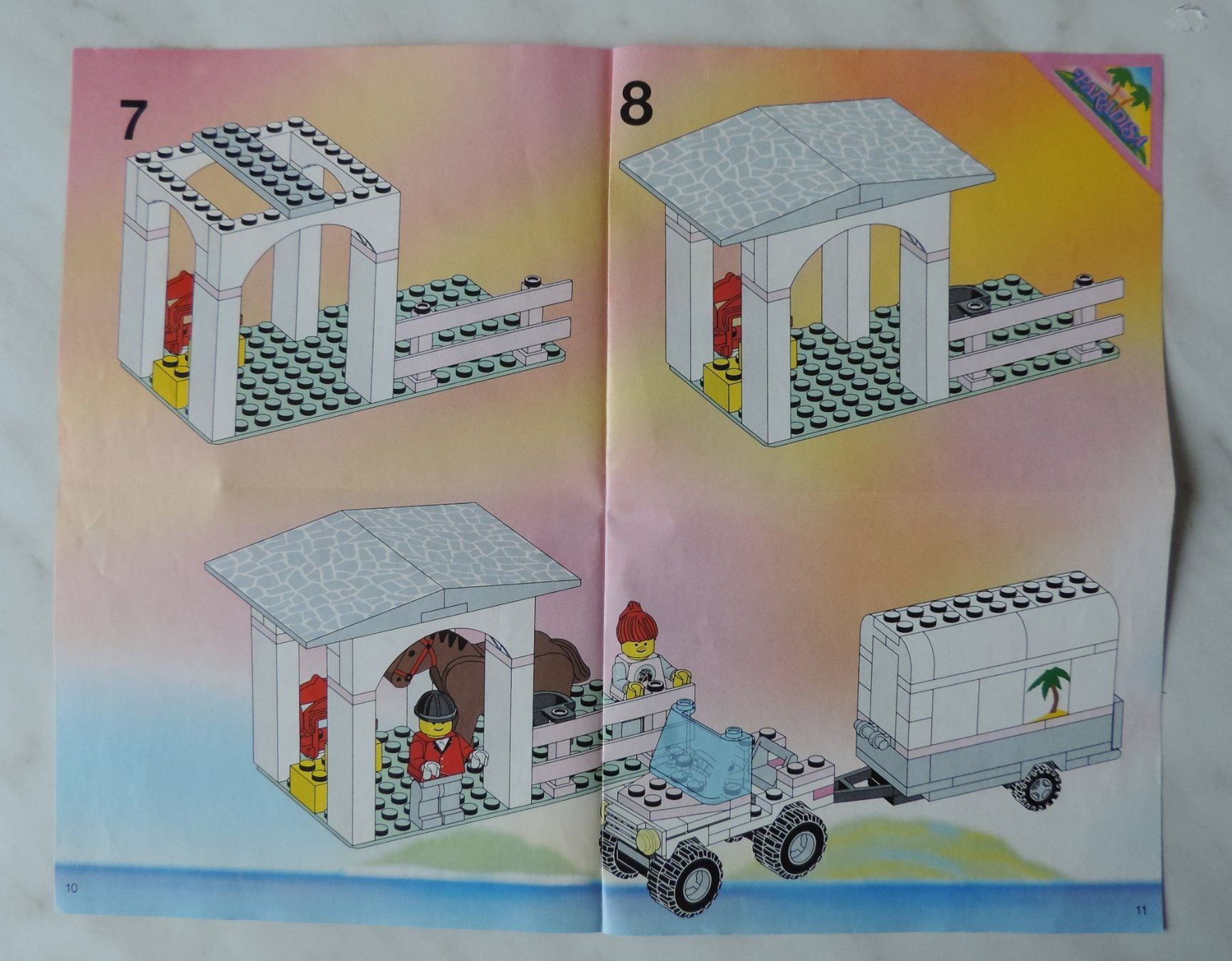 Lego Giocattoli: Sunset Stables, Set 6405 (1992) – Usato da Burgdorf venduto da ursla50 5