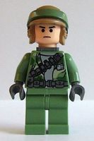 Lego Star Wars sw0239 - Endor Rebel Commando, Frown Used