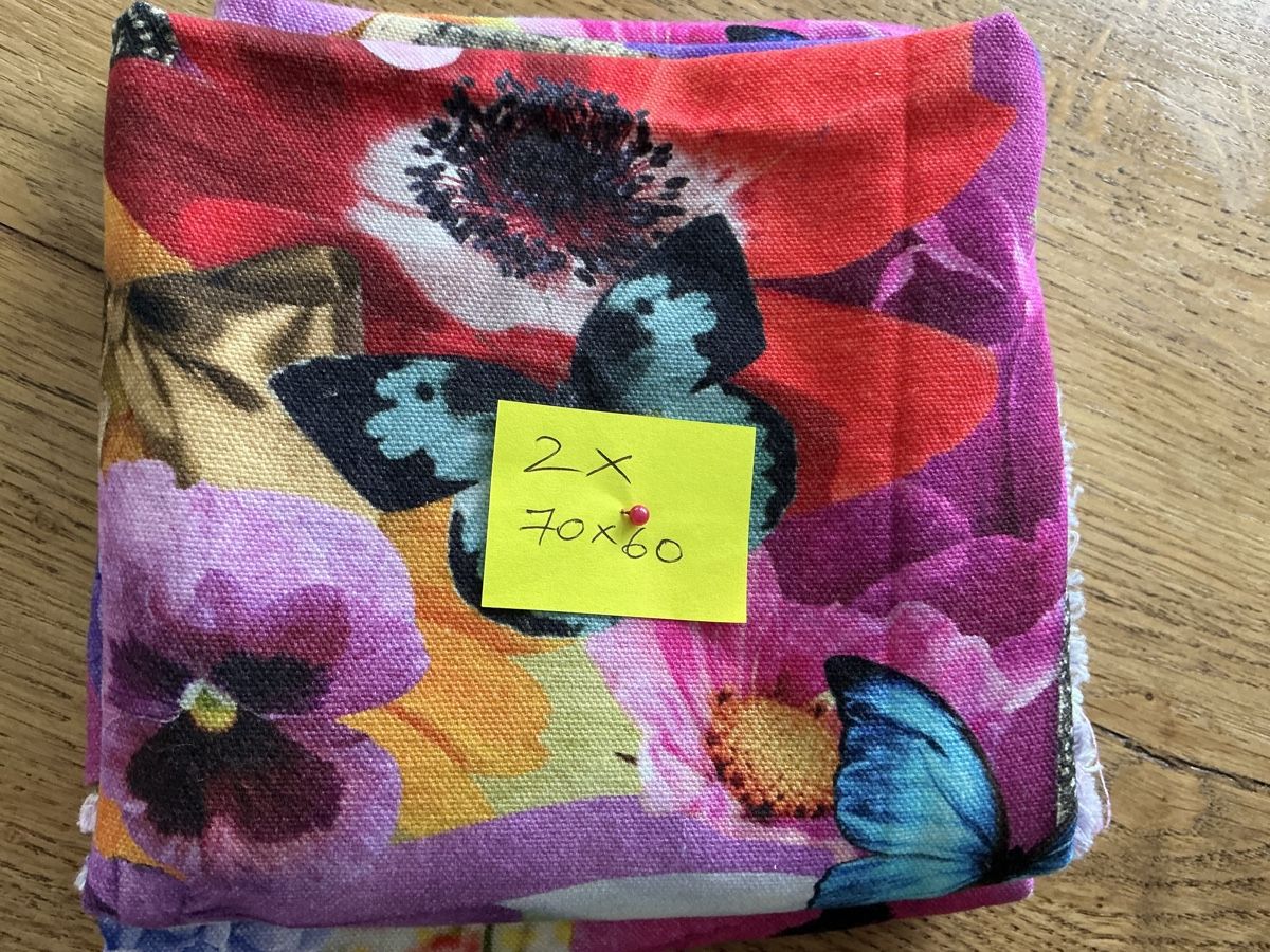 Stoffe: Stoff Baumwolle, 2 Stk. 70x60 cm – Neu (gemäss Beschreibung) aus Muttenz von Benet01 2