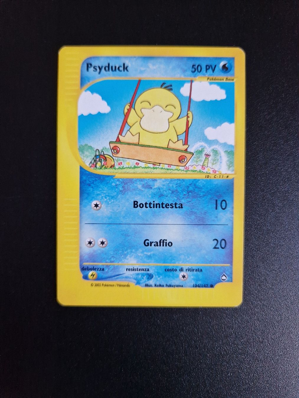 Pokémon Carte collezionabili: Psyduck Aquapolis 🇮🇹  – Nuovo (secondo la descrizione) da Giubiasco venduto da MrGru1992