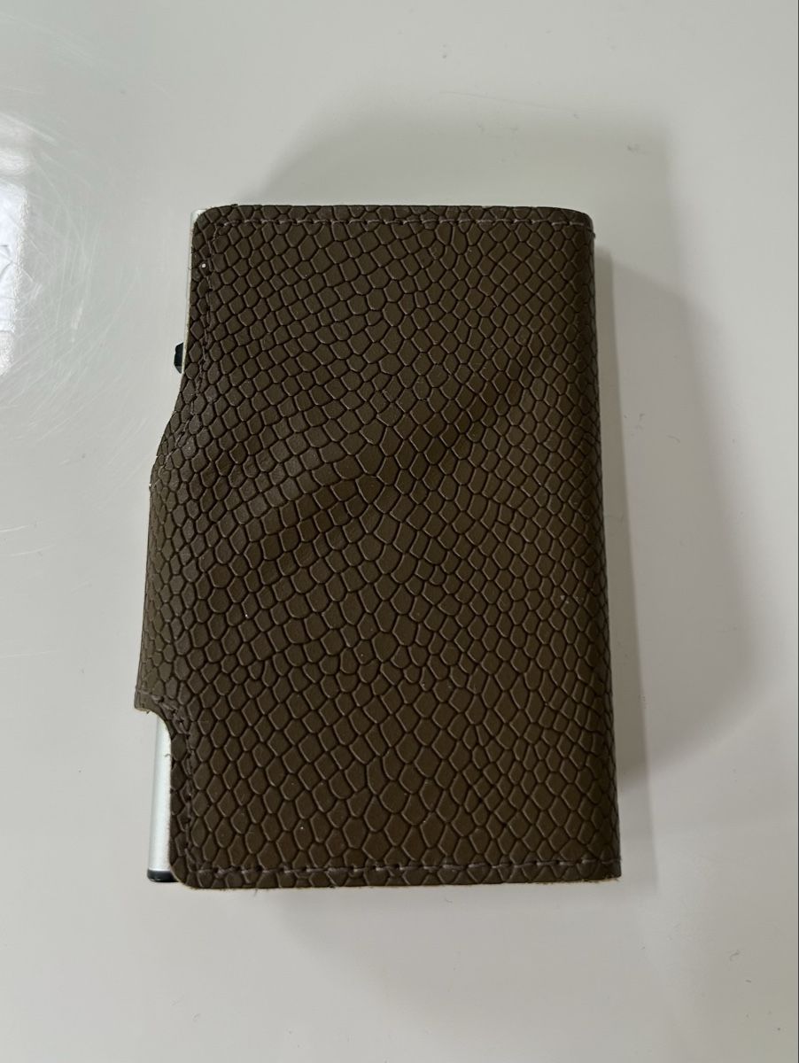 Brieftaschen: Minimalist Wallet TRU VIRTU, Aluminum & Leather – Neu (gemäss Beschreibung) aus Saland von ele_vc96 1