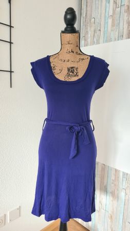 H&M Sommerkleid, Grösse S  36, Blau, wie neu,
