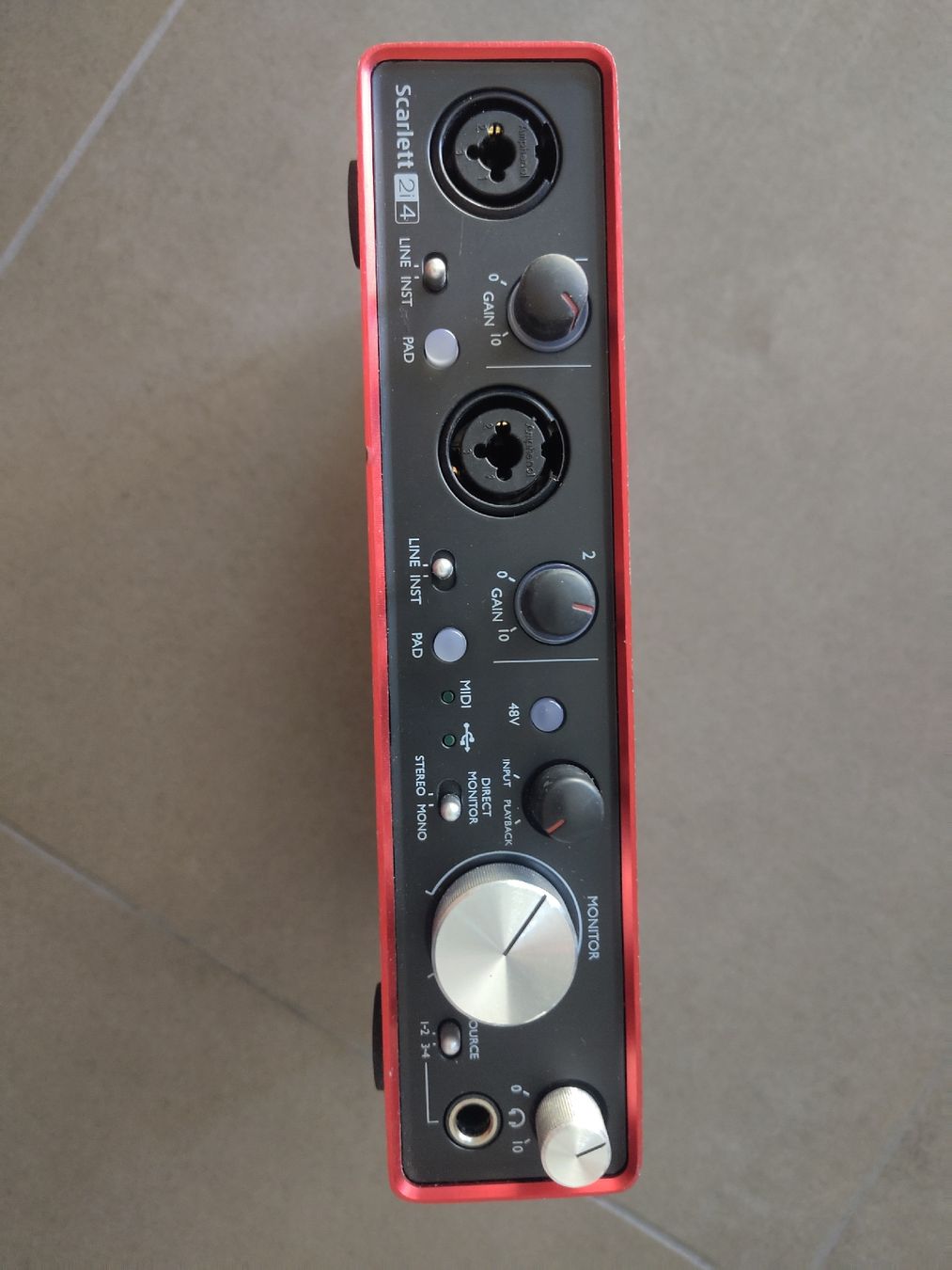 Focusrite Studioequipment: Focusrite Scarlett 2i4 2nd Gen. – Gebraucht aus Winterthur von daveinde 1