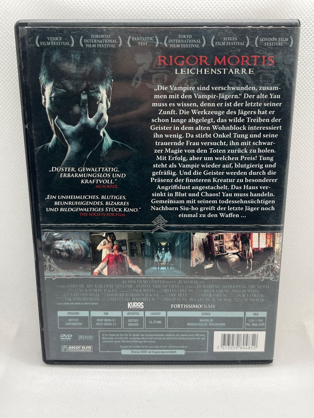 Tutti i DVDs: Rigor Mortis - Leichenstarre - DVD - Horror – Usato da Hinterkappelen venduto da Kim1992 1