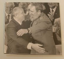 Foto Fidel Castro & M. Gorbatschow!