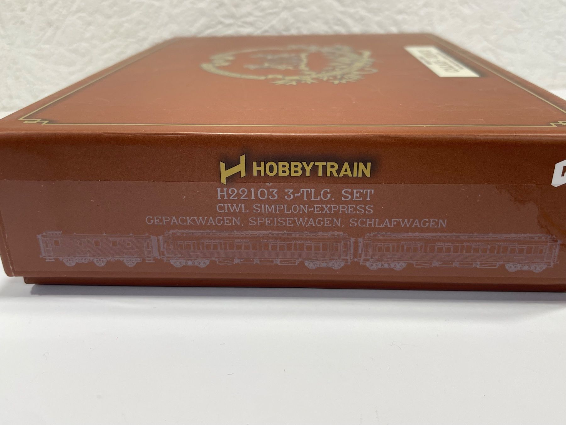 Hobbytrain Modellini di ferrovie: Hobbytrain H22103 3 teiliges Simplon-Express CIWL Set – Nuovo (secondo la descrizione) da Wilderswil venduto da Modellbahn-Shop-Moll 2