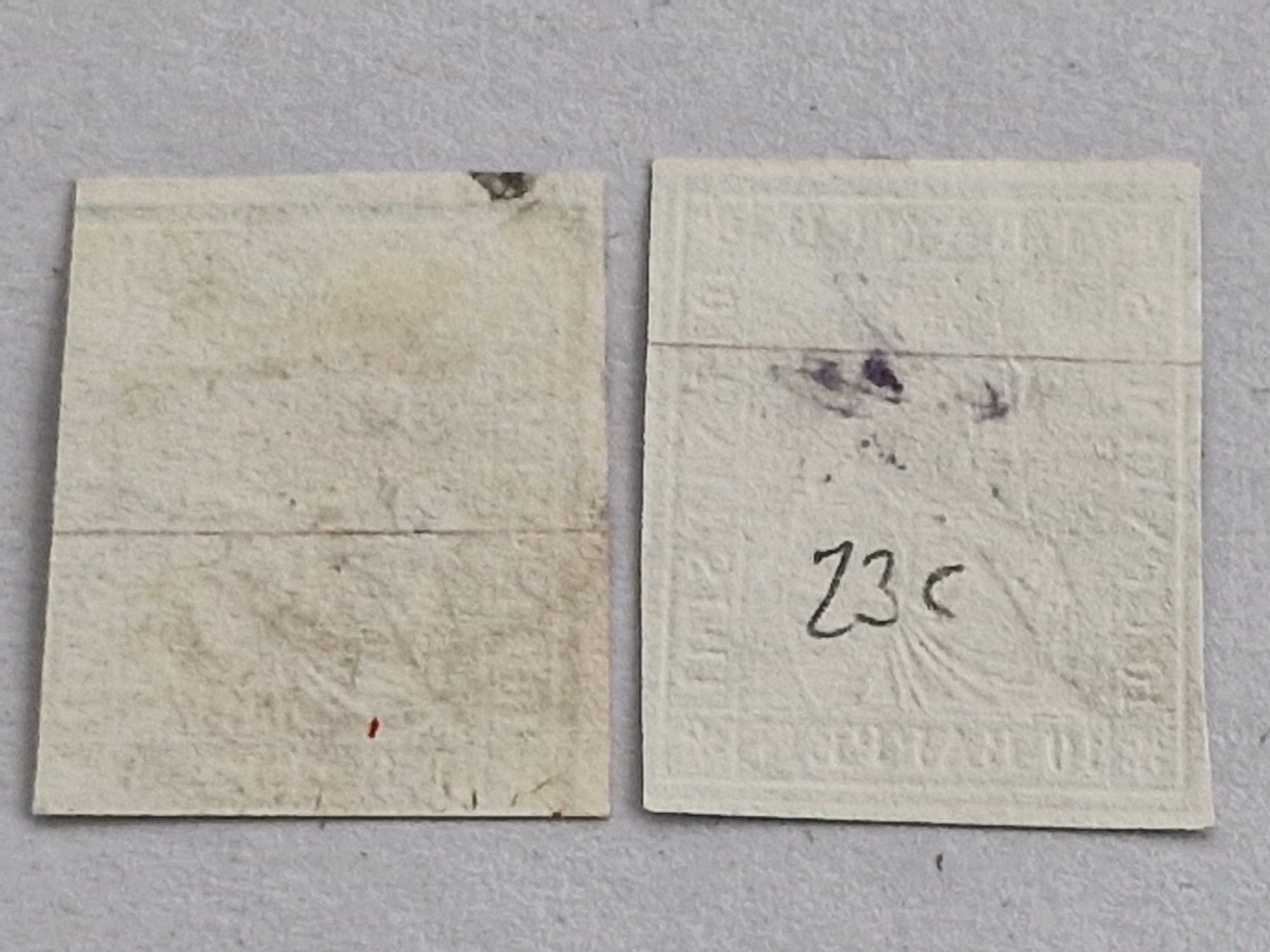 Tutti i francobolli: Strubel 23C, 2St., ab 1.- – Usato da Burgdorf venduto da Glossy01 5