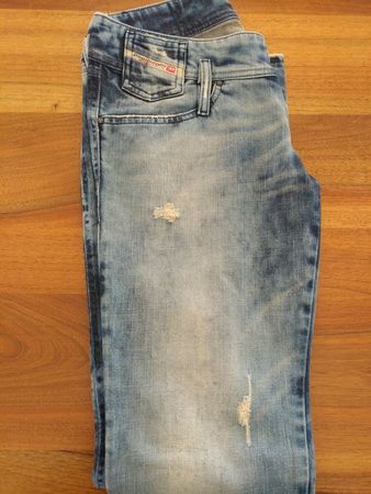 Neue Jeans Diesel Damen Gr. W 27 42 S Stretch Hose