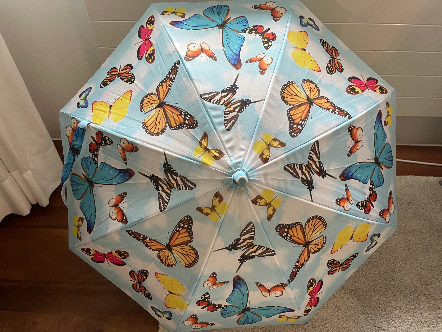 Sonstiges für Kind & Baby: NEU originalverpackt schöner Kinderschirm Schmetterlinge – Gebraucht aus Muri b. Bern von Buppalina