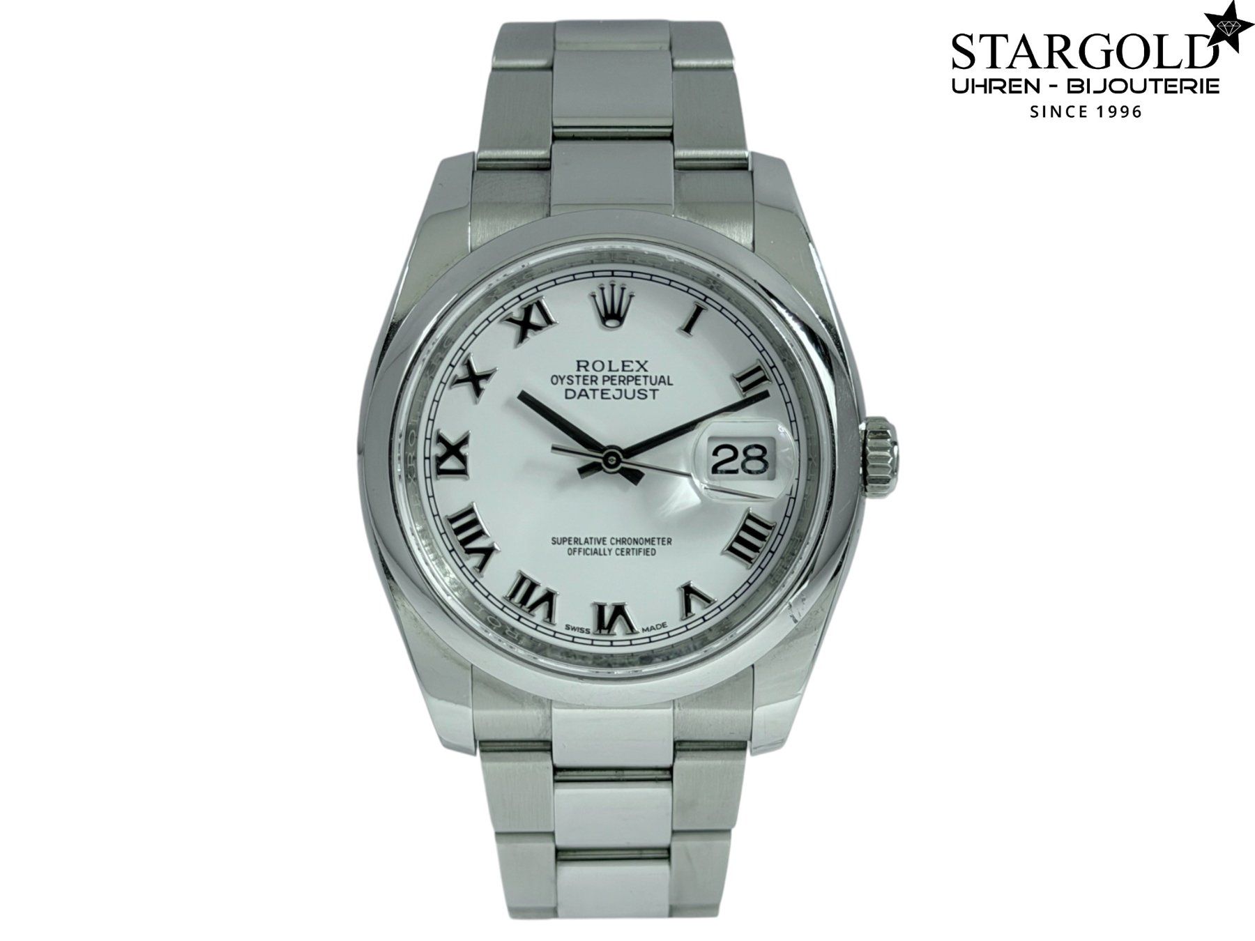 Rolex Montres: Rolex Datejust 36 - 116200 – D'occasion à Zürich par Stargold-Uhren