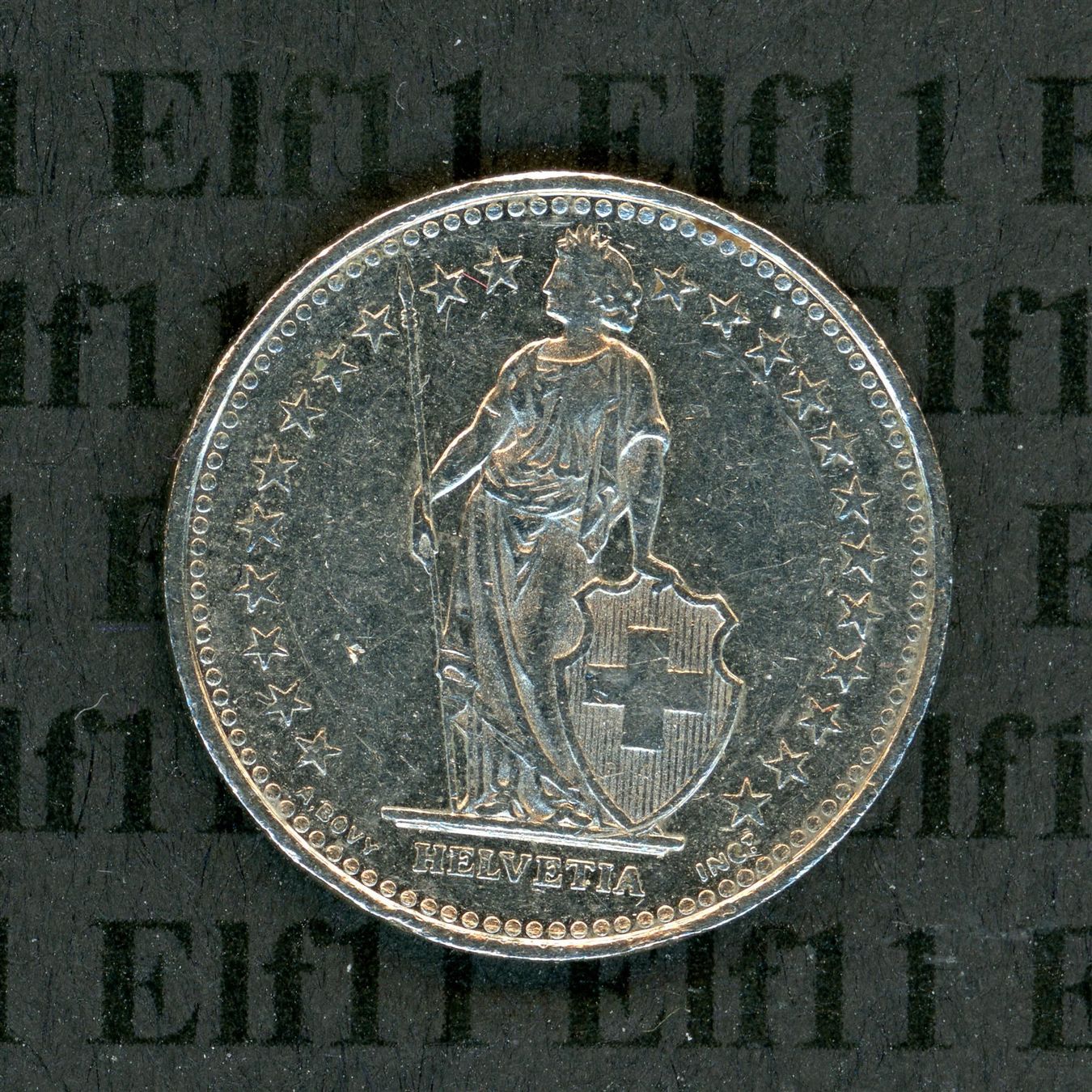 Tutti le monete: CHF___0.50 1993 vz 50 Rappen – Usato da Widnau venduto da Elf11 1