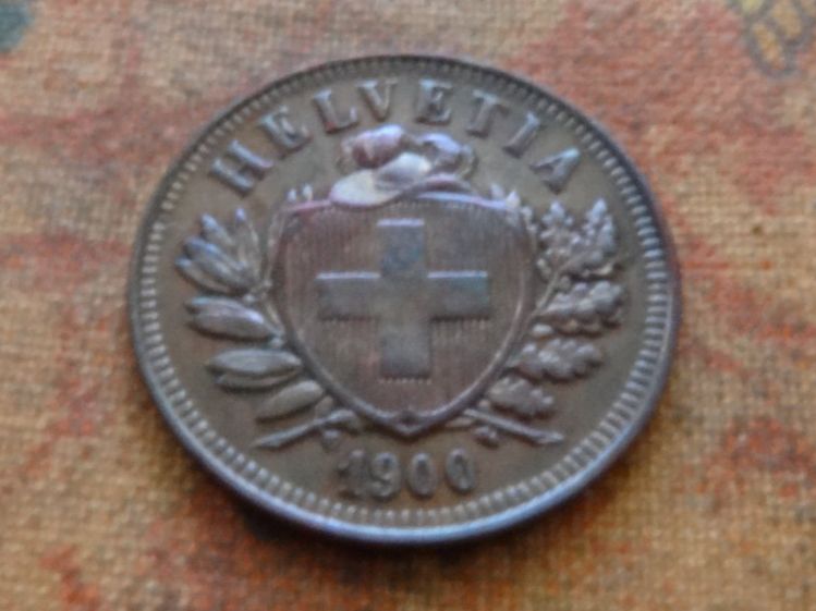Tutti le monete: 2 Rp. 1900  (D) – Usato da Romanel-sur-Lausanne venduto da Swift13