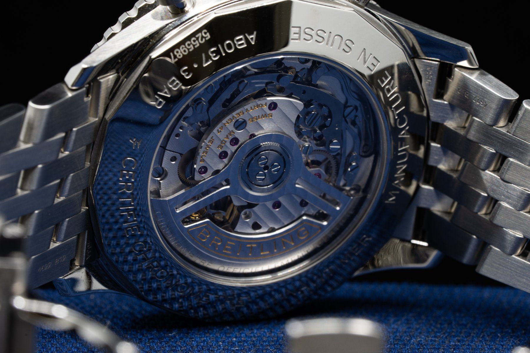 Breitling Uhren: BREITLING NAVITIMER B01 Chronograph 46 - AB0137241L1A1 – Neu (gemäss Beschreibung) aus Schaffhausen von Rushinroulette 7