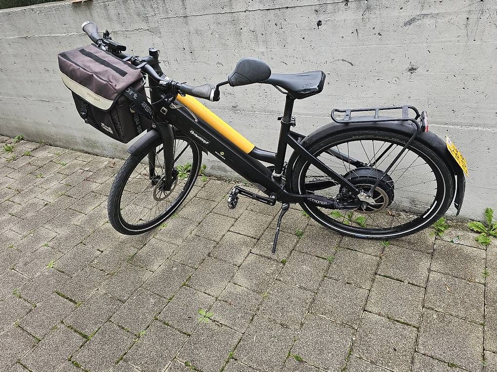 Stromer Biciclette: Stromer ST1 45 km/std, blau akku – Usato da Thun venduto da Plaki 4