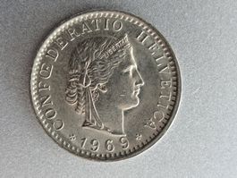 20 Rappen, Jahrgang 1969