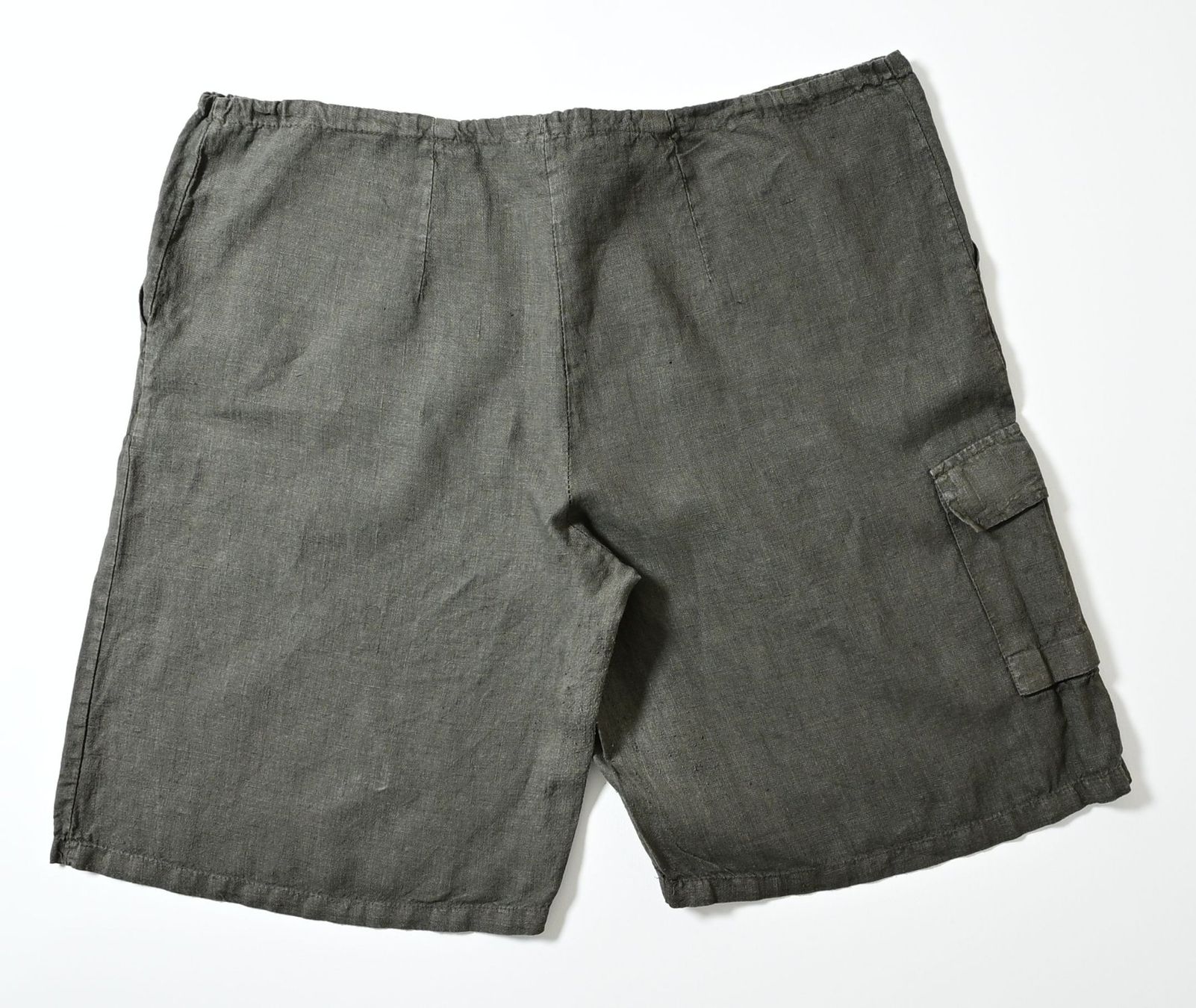 Pantaloni: Leinenshorts, im Cargo-Look,  Gr. L – Usato da Dürnten venduto da pema28 3