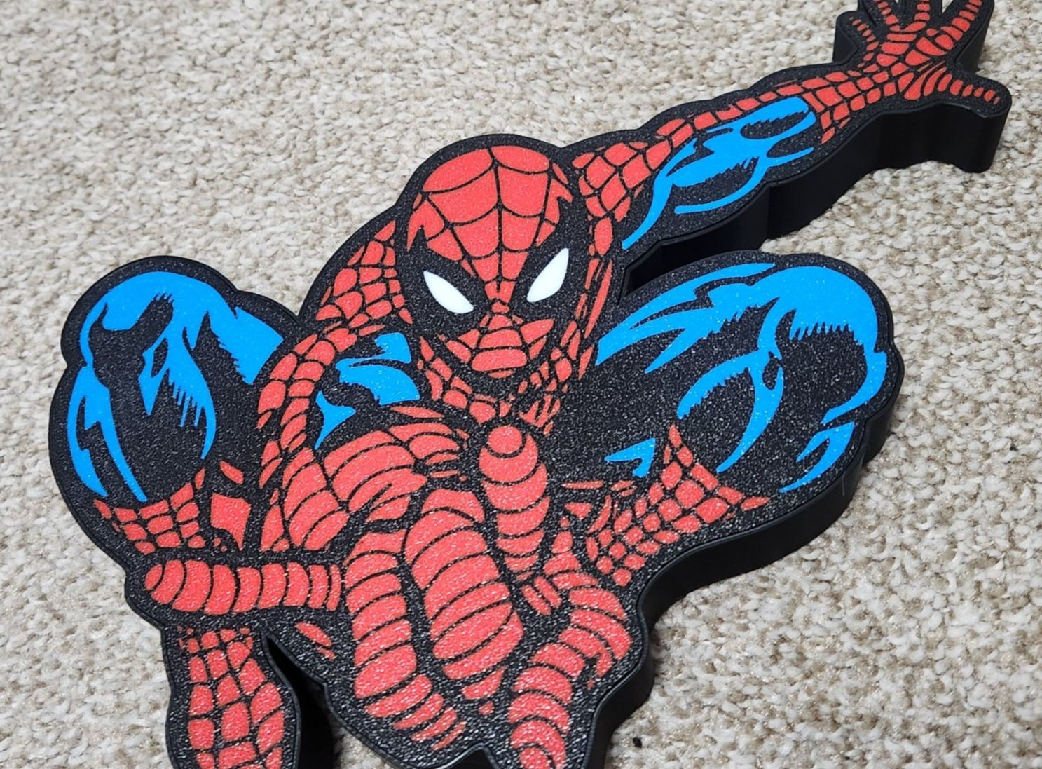 Lampade: Light Box / Logo Lumineux Spider-Man  - USB – Nuovo e nell'imballaggio originale da Yvorne venduto da Bocchino_1291 1