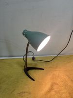 Schöne vintage Schreibtischlampe, Grün,