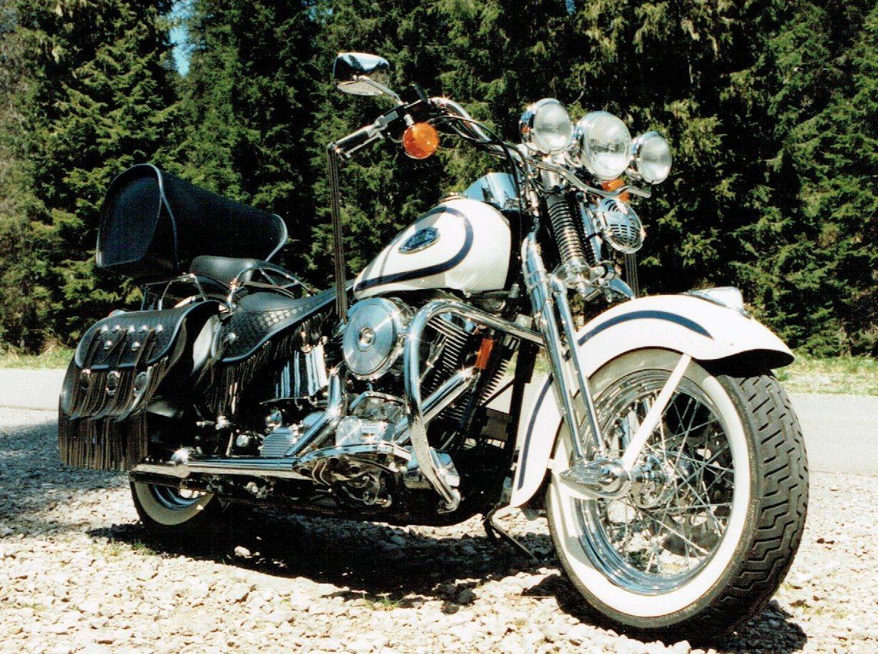 Harley-Davidson Chopper: Harley Davidson Heritage Springer original Zustand 1997 – Usato da Zürich venduto da pestlin