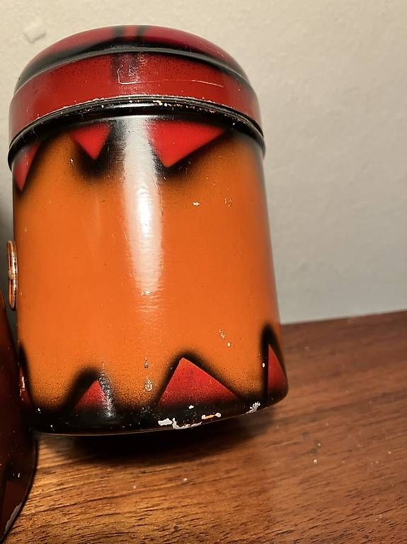 Barattoli: 4 barattoli Knorr vintage – Usato da Vezia venduto da Curzio83 4