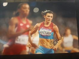 Natalja Antjuch - handsigniert - 20x30cm Leichtathletik