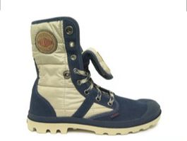 Palladium Baggy Femme T39 - Bleu marine et Beige