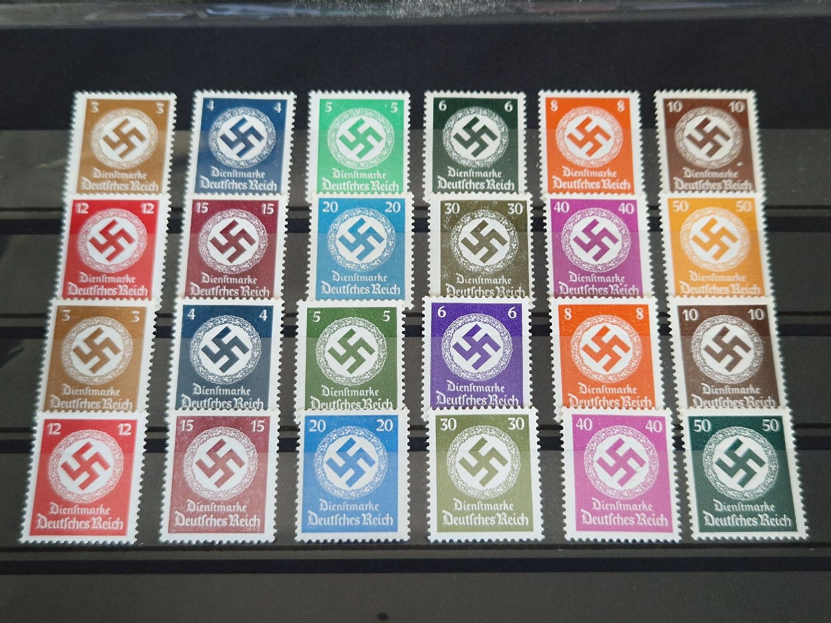 Tutti i francobolli: Deutsches Reich Dienstmarke Briefmarken Set postfrisch – Nuovo (secondo la descrizione) da St. Gallen venduto da Enrico_SG