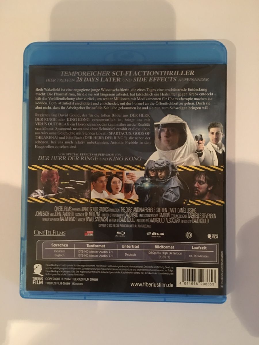 Tutti i DVDs: Virus Outbreak-Blueray video – Nuovo (secondo la descrizione) da Munchenstein venduto da PEDRO998 1
