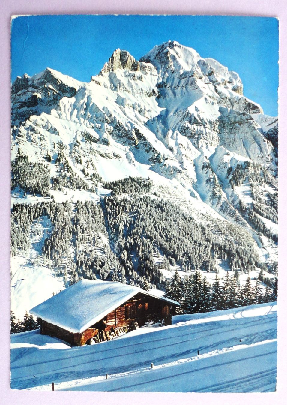 Cartoline postali: Der Grosslohner bei Adelboden, B.O. – Usato da Fétigny venduto da Billy2miny