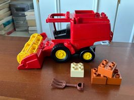 LEGO Duplo 4973 - grosser Mähdrescher mit Heuballen und Gabe