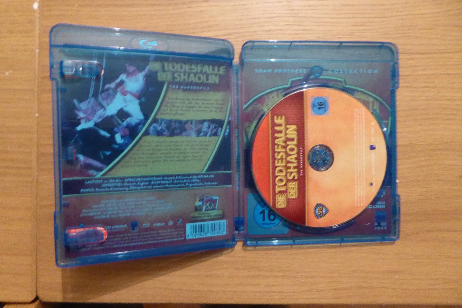 Tutti i DVDs: Bluray Die Todesfalle der Shaolin – Usato da Allschwil venduto da Summelsarium 3