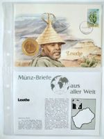 Münzbrief Lesotho 🇱🇸 1988
