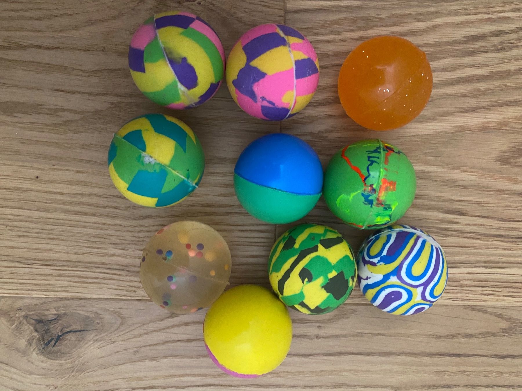 Palloni: 10x Flummiball / Springball ca 4,5cm – Usato da Trachslau venduto da M_Schmid81