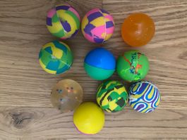 10x Flummiball / Springball ca 4,5cm