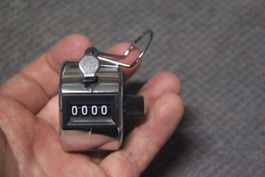 Universalzähler rücksetzbarer 4-stelliger Zugzähler rutsch