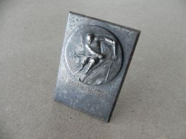 Medaille ca. 45 Gramm Skirennen Klosters GR ca. Jahr 1925