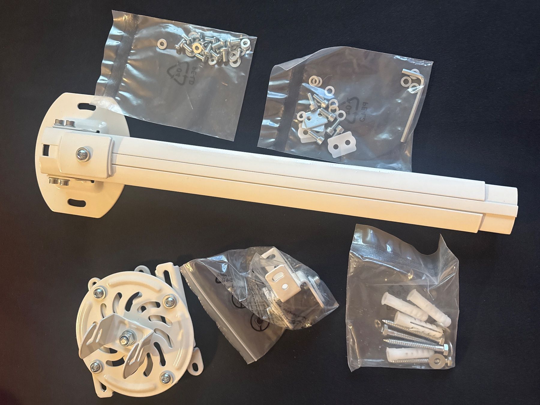 Staffa per monitor: PURE MOUNTS Projekor Halterung weiss – Nuovo e nell'imballaggio originale da Horgen venduto da CS75 1