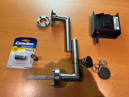 Kentix Doorlock Funk Türdrücker links mit Accesspoint