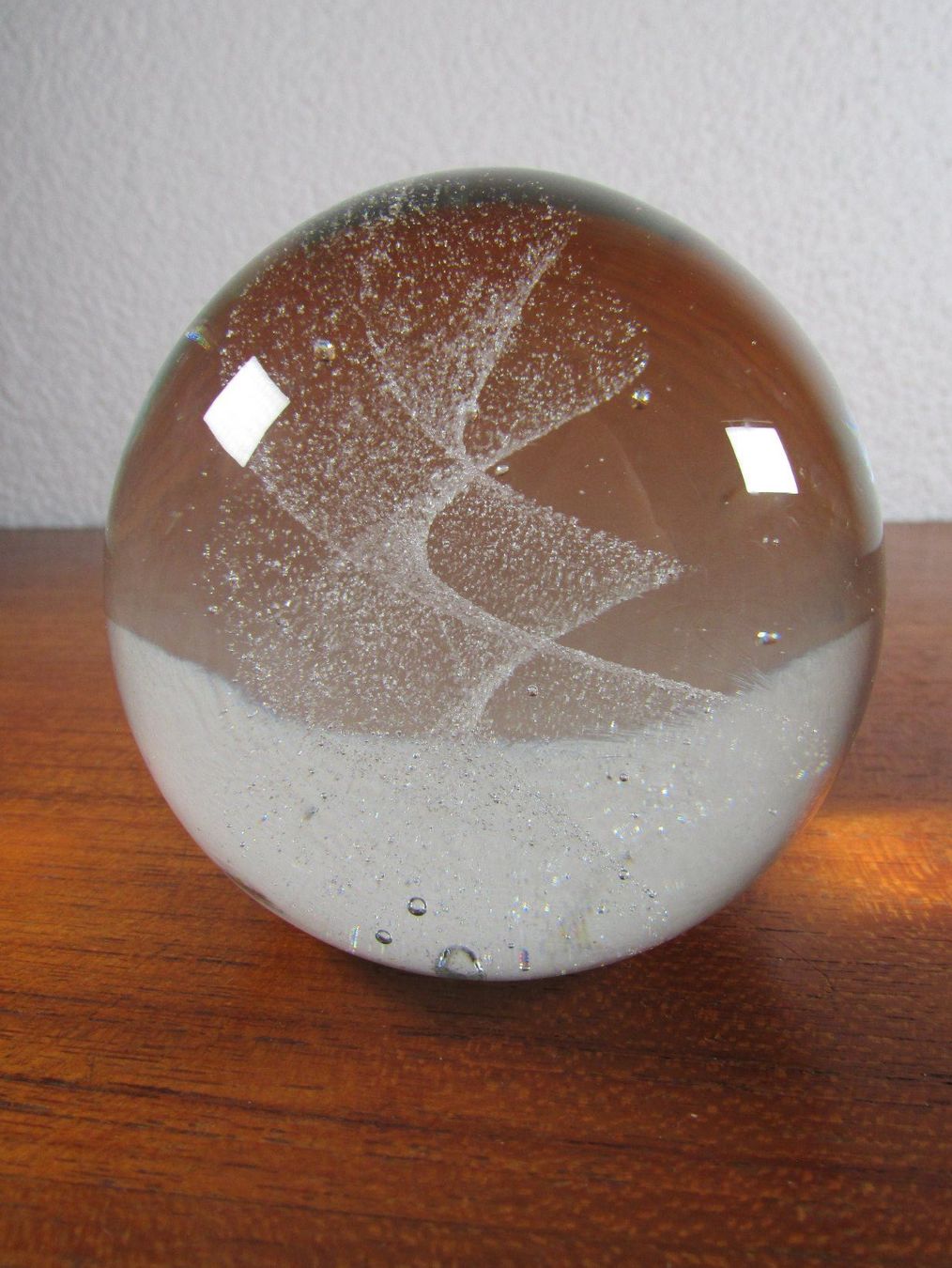 Statuette: Vintage Briefbeschwerer Spirale Glas Paperweight 1970er – Usato da Ostermundigen venduto da Zytrum 2