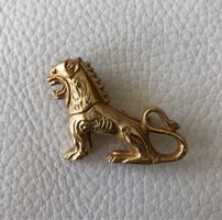 ARTHUS BERTRAND broche en bronze doré